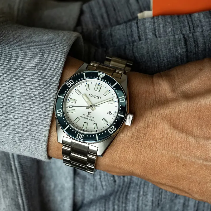 Seiko Prospex Diver’s White Dial Limited Edition Men’s Watch- SPB213J1